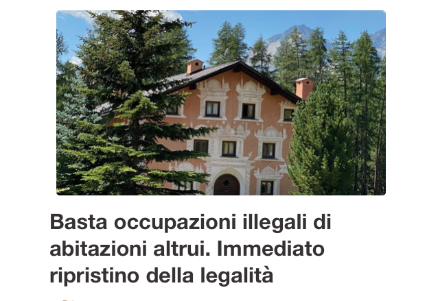 Occupazioni illegali di case altrui: vogliamo una legge per cacciare subito i “ladri”