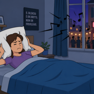 Il rumore del locale sottocasa t’impedisce <br/> di dormire? La legge è dalla tua parte