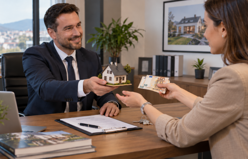 Che provvigione riconosco all’agente immobiliare per vendita o affitto di casa?